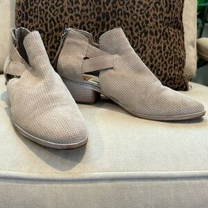 Dolce Vita Suede Low Ankle Booties